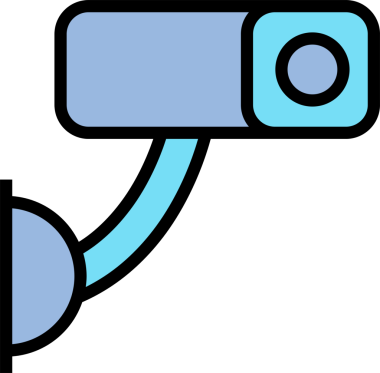 CCTV güvenlik kamerası simgesi