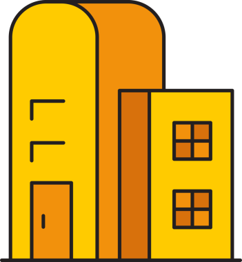 Ofis Kulesi Simgesi Clipart