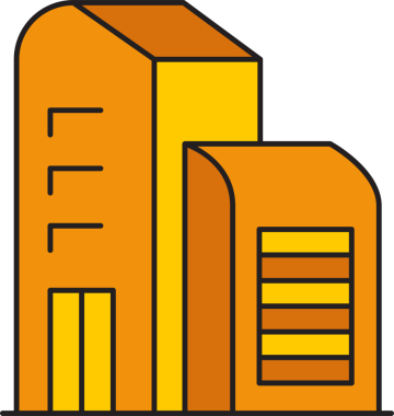 Ofis Kulesi Simgesi Clipart