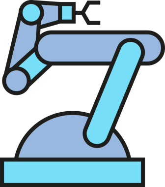 Endüstriyel Robot Kol Simgesi