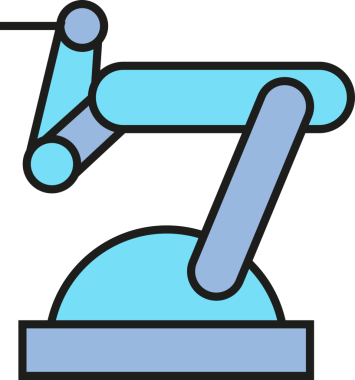 Endüstriyel Robot Kol Simgesi