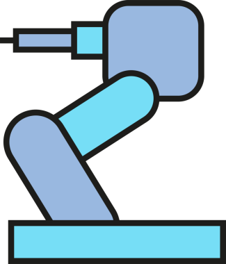 Endüstriyel Robot Kol Simgesi