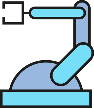 Endüstriyel Robot Kol Simgesi