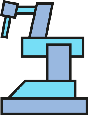 Endüstriyel Robot Kol Simgesi