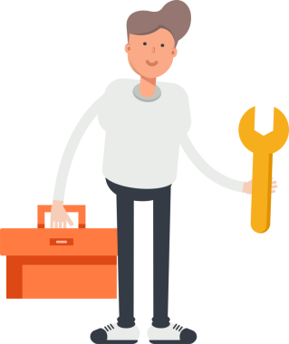 Erkek Karakteri Çizimi Clipart