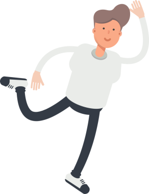 Erkek Karakteri Çizimi Clipart