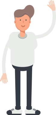 Erkek Karakteri Çizimi Clipart