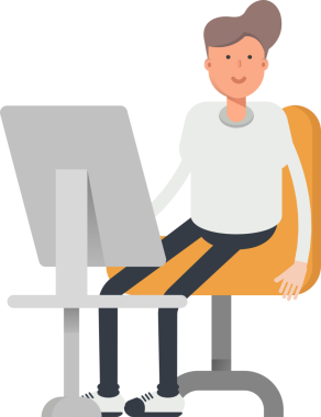 Erkek Karakteri Çizimi Clipart