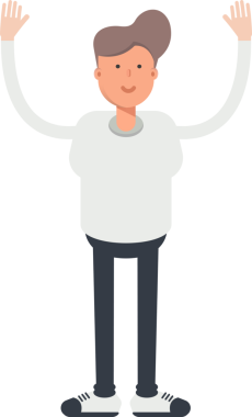 Erkek Karakteri Çizimi Clipart