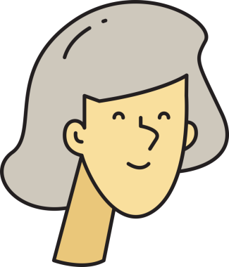 Kadın Yüzlü Çizgi Film Karakteri Avatar