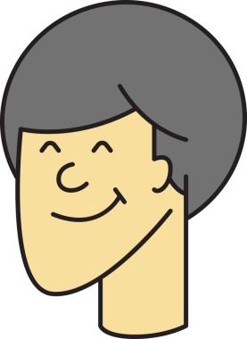 Man Face Çizgi Film Karakteri Avatar