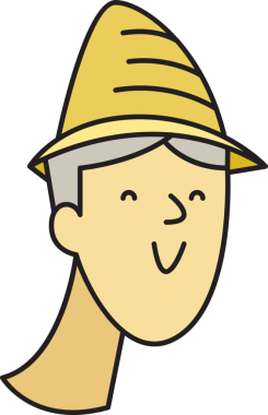 Man Face Çizgi Film Karakteri Avatar