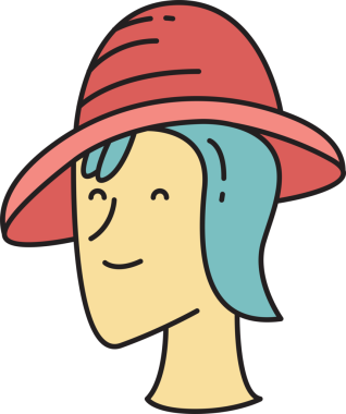 Kadın Yüzlü Çizgi Film Karakteri Avatar