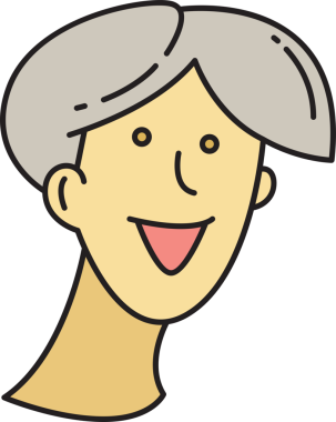 Man Face Çizgi Film Karakteri Avatar