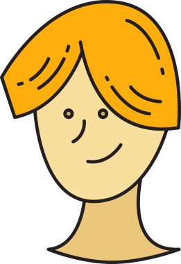 Man Face Çizgi Film Karakteri Avatar