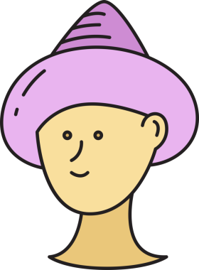 Man Face Çizgi Film Karakteri Avatar