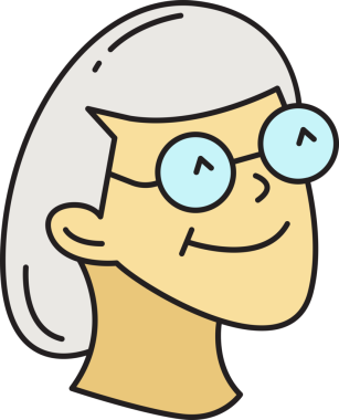 Man Face Çizgi Film Karakteri Avatar