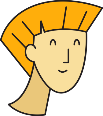 Man Face Çizgi Film Karakteri Avatar