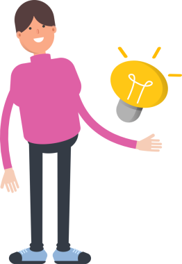 Balıkçı yaka yaka çizimi olan çocuk.