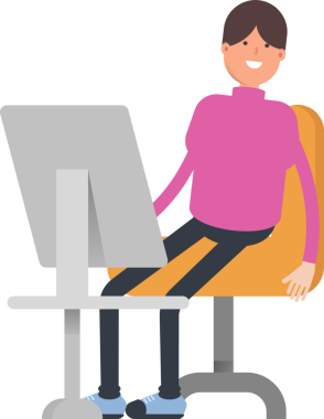 Balıkçı yaka yaka çizimi olan çocuk.