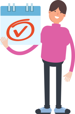 Balıkçı yaka yaka çizimi olan çocuk.