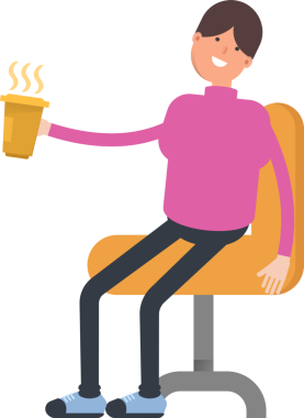 Balıkçı yaka yaka çizimi olan çocuk.