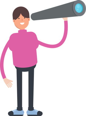 Balıkçı yaka yaka çizimi olan çocuk.