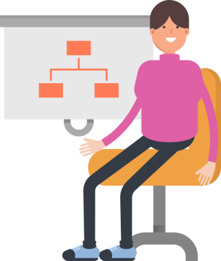 Balıkçı yaka yaka çizimi olan çocuk.