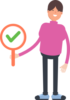 Balıkçı yaka yaka çizimi olan çocuk.