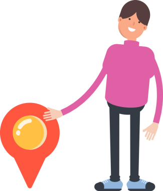 Balıkçı yaka yaka çizimi olan çocuk.