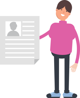 Balıkçı yaka yaka çizimi olan çocuk.