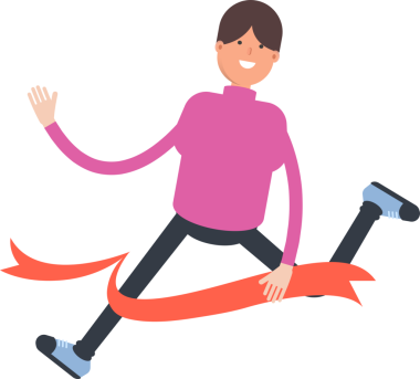 Balıkçı yaka yaka çizimi olan çocuk.