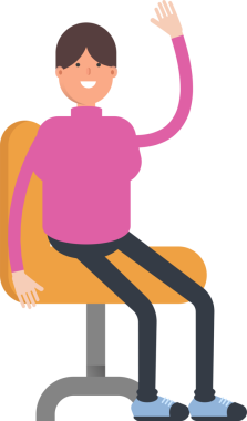 Balıkçı yaka yaka çizimi olan çocuk.