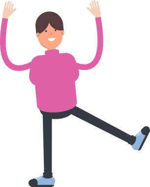 Balıkçı yaka yaka çizimi olan çocuk.