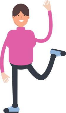 Balıkçı yaka yaka çizimi olan çocuk.