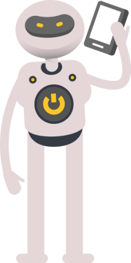 Akıllı Telefonla Konuşan Robot Karakteri