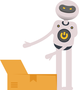 Robot Karakter Açma Kutusu