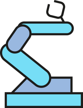 Robotik Kol Simgesi Üretiliyor