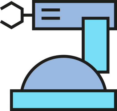 Robotik Kol Simgesi Üretiliyor