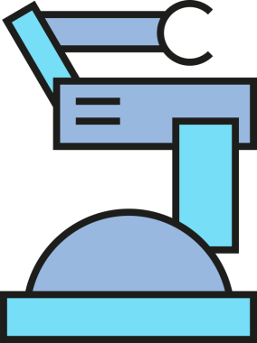 Robotik Kol Simgesi Üretiliyor