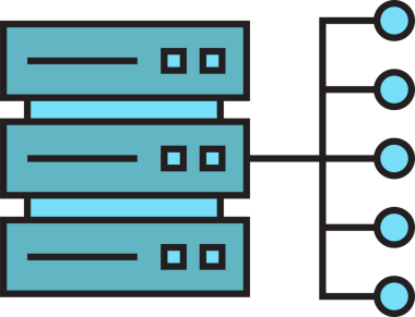 Sunucu Ağı Simgesi Clipart