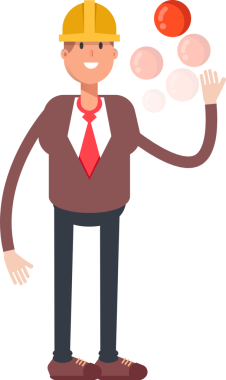 Mühendis Karakteri Top Oynuyor