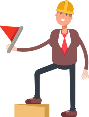 Mühendis Karakteri Bekleme Bayrağı