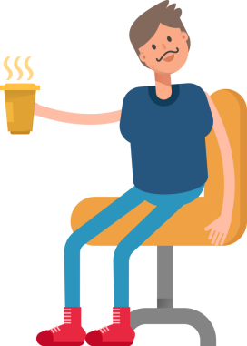 Sakallı Adam Karakteri Çizimi