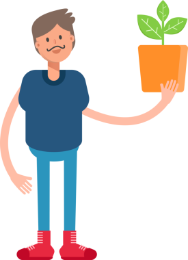 Sakallı Adam Karakteri Çizimi