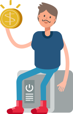 Sakallı Adam Karakteri Çizimi