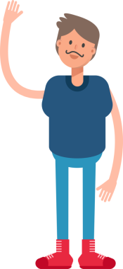 Sakallı Adam Karakteri Çizimi