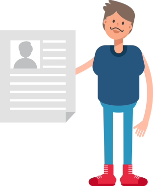 Sakallı Adam Karakteri Çizimi