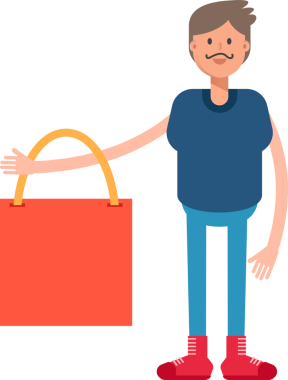 Sakallı Adam Karakteri Çizimi