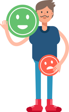 Sakallı Adam Karakteri Çizimi